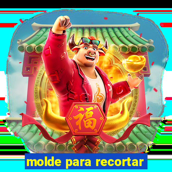 molde para recortar